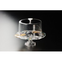 Блюдо на ножке + крышка 31 см 