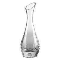 Ваза для цветов, хр.стекло, D=83,H=230мм, прозр.