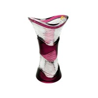 Ваза фиол. хрусталь  30,5 см