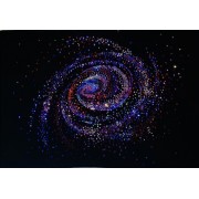Галактика малая, 4х30 см, 1260 кристаллов