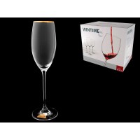 Бокал для шампанского Wintime Золотая отводка