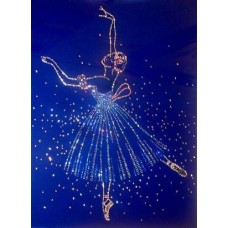 Балерина, 30х40 см, 1478 кристаллов